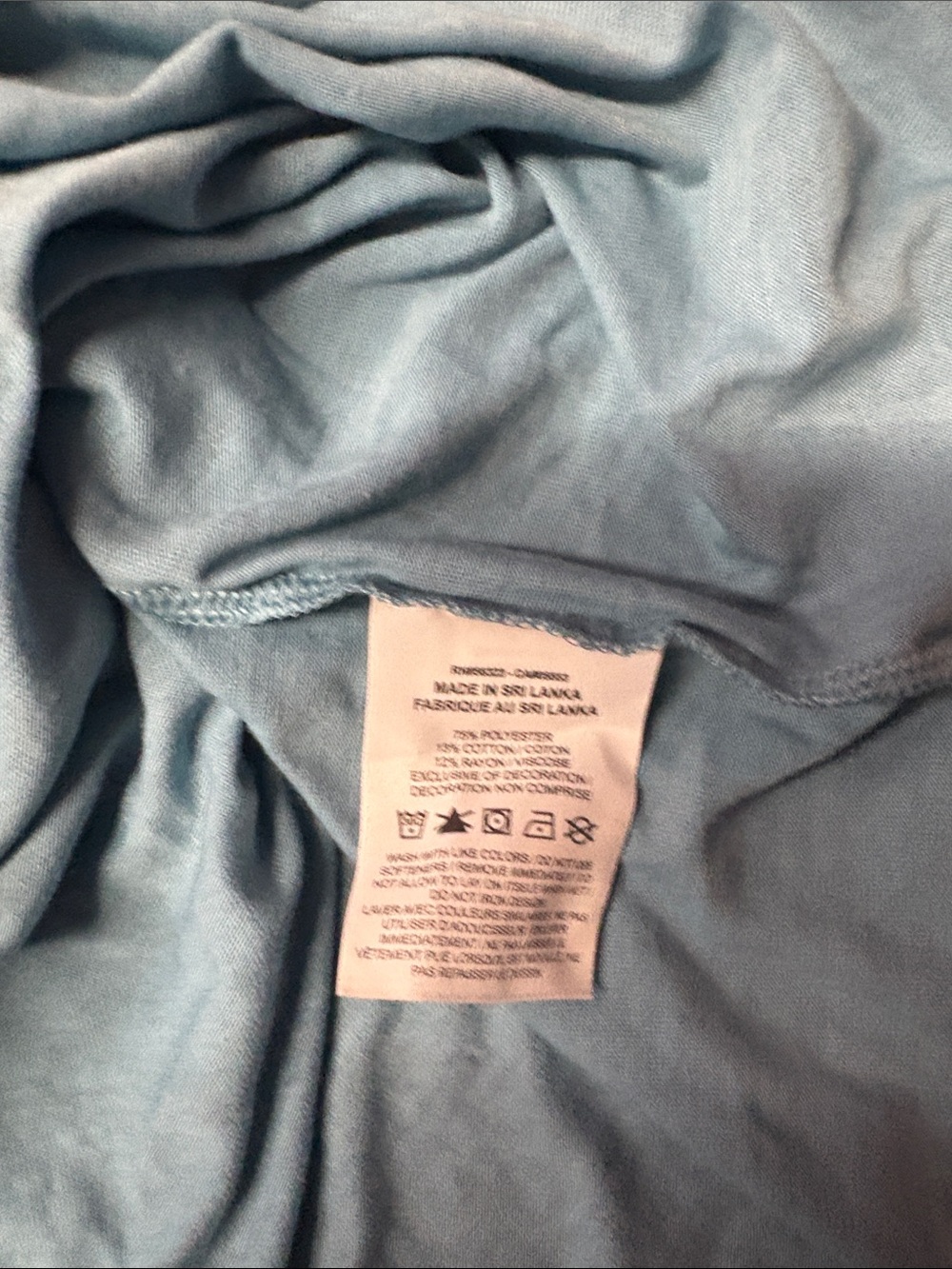 Nike dri fit tank top blue with white frizzles on the side extra large nice - Picture 10 of 11